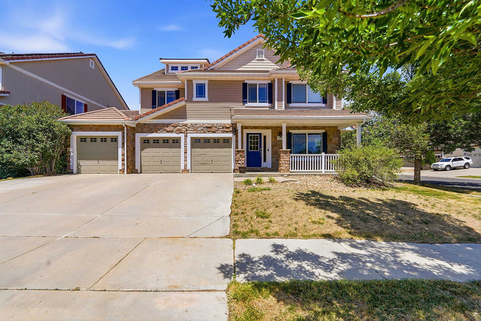 Front at 15395 e 117th  place, Commerce City, CO 80022, listed by Todd Welch