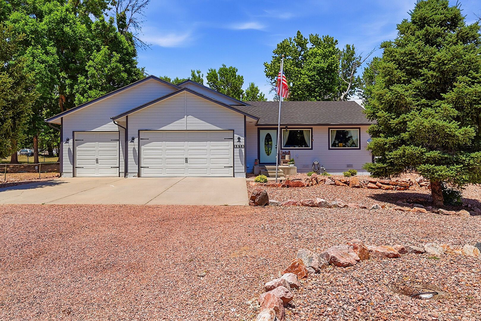 Front at 1651 Riley Court, Cañon City, CO 81212, listed by Preston Troutman