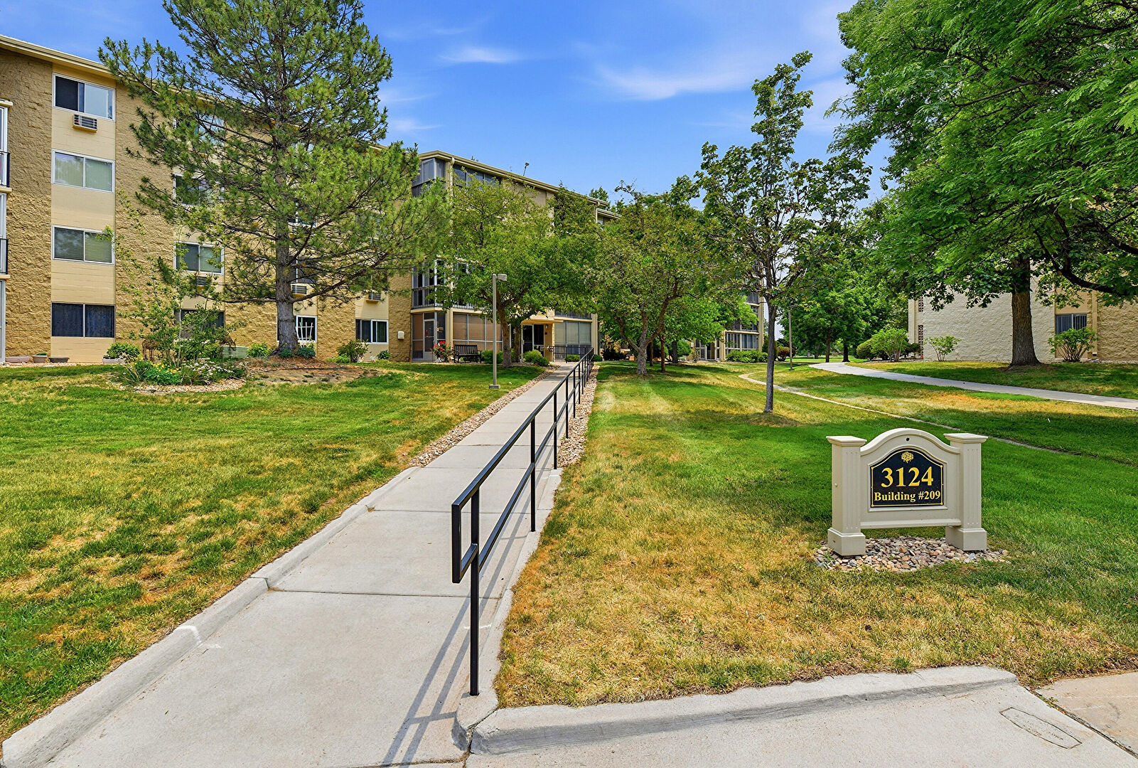 Front at 3124 South Wheeling Way, #211, Aurora, CO 80014, listed by Eric Johnson