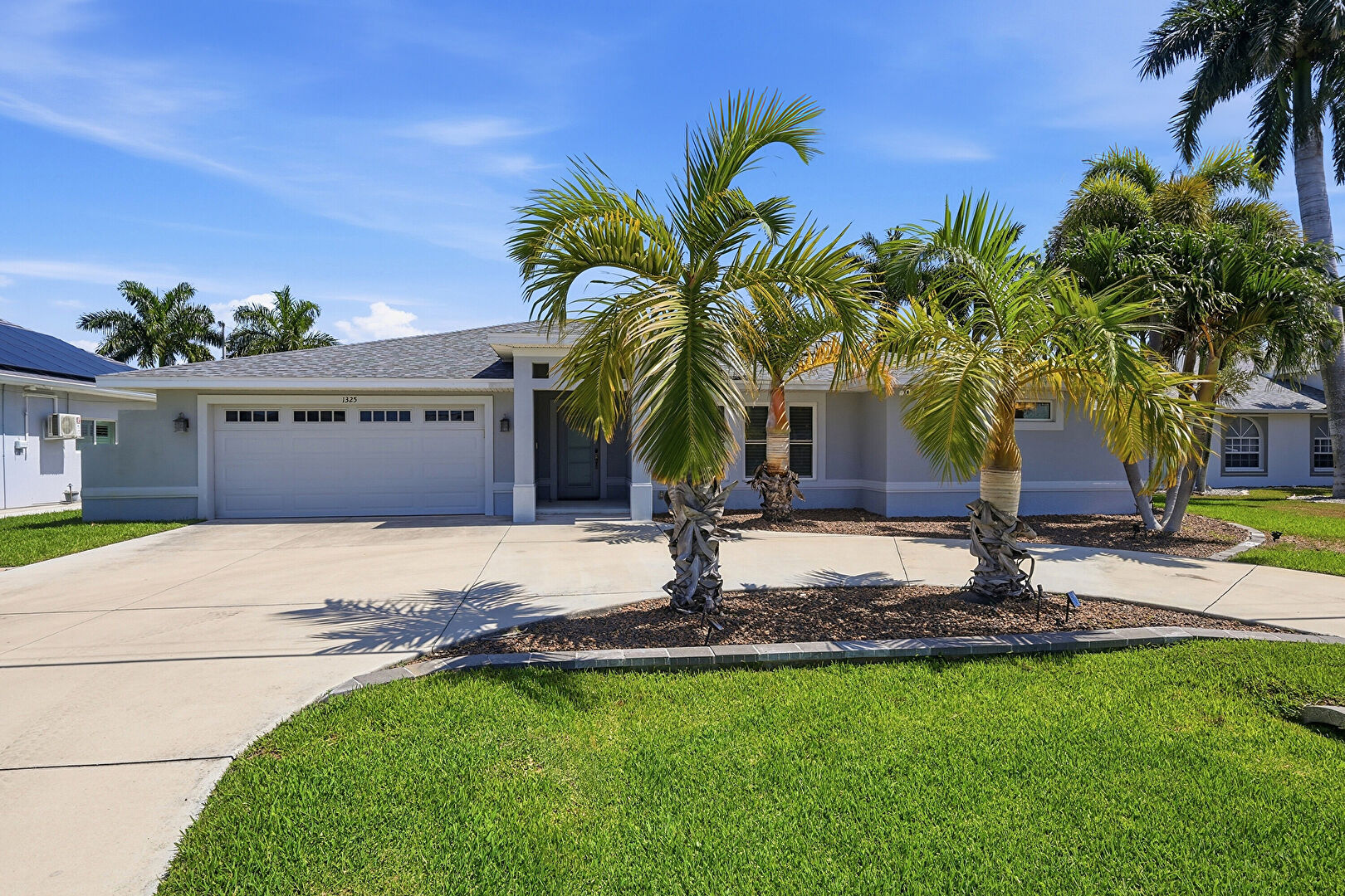 Front at 1325 Southeast 21st Avenue, Cape Coral, FL 33990, listed by Brett Crume