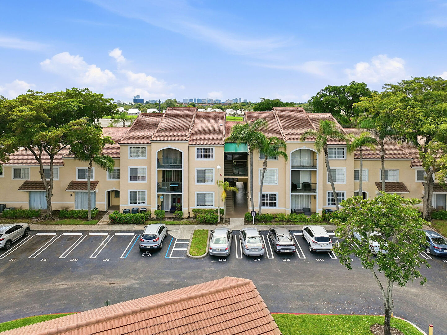 Front at Apt 108, West Palm Beach, FL 33409, listed by Valerie Beron