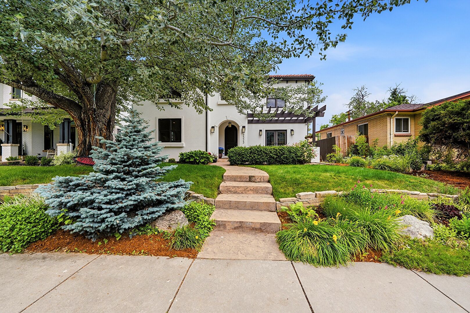 Front at 2323 South Adams Street, Denver, CO 80210, listed by Jeff Manley