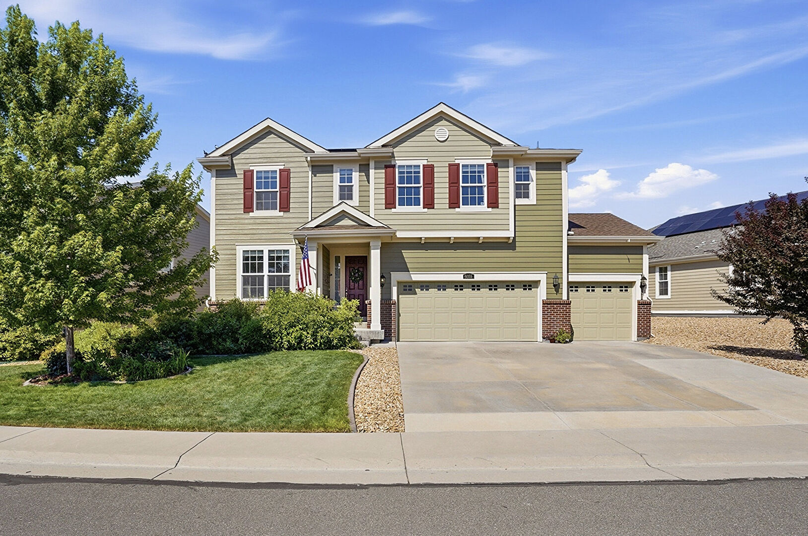 Front at 6055 Flattop Street, Golden, CO 80403, listed by Angela Kemper