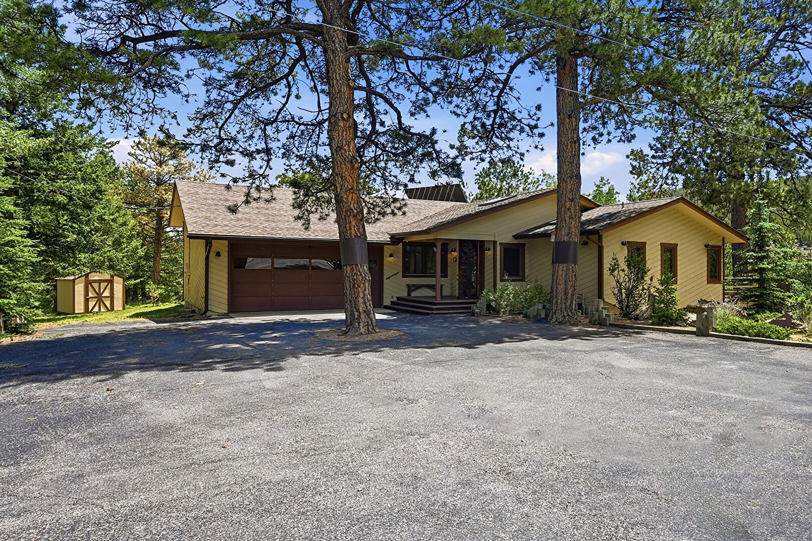 Front at 90 Rose Hip Lane, Evergreen, CO 80439, listed by Tammy Drozda, MLS ID: 6071871