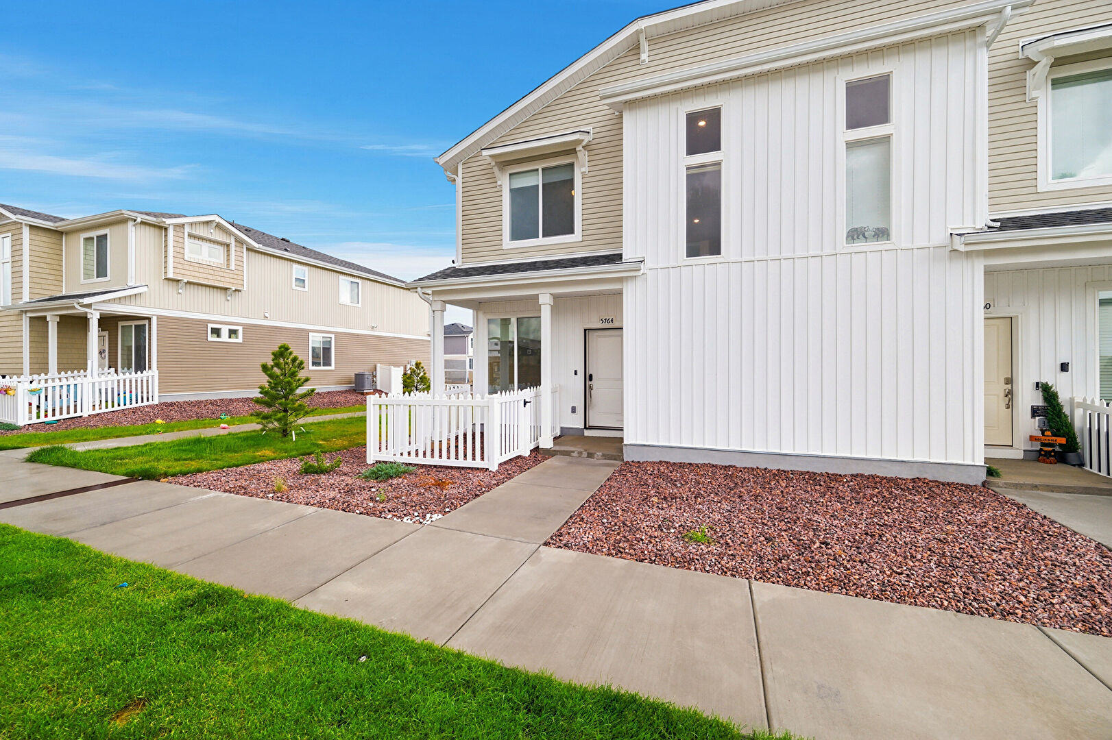 Front at 5764 Dakan Loop, Colorado Springs, CO 80927, listed by Taylor Haas