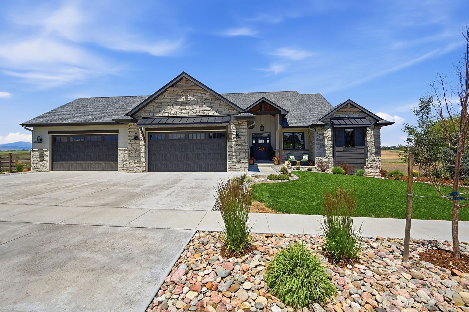 Front at 1498 Art Drive, Berthoud, CO 80513, listed by Christy Hepp