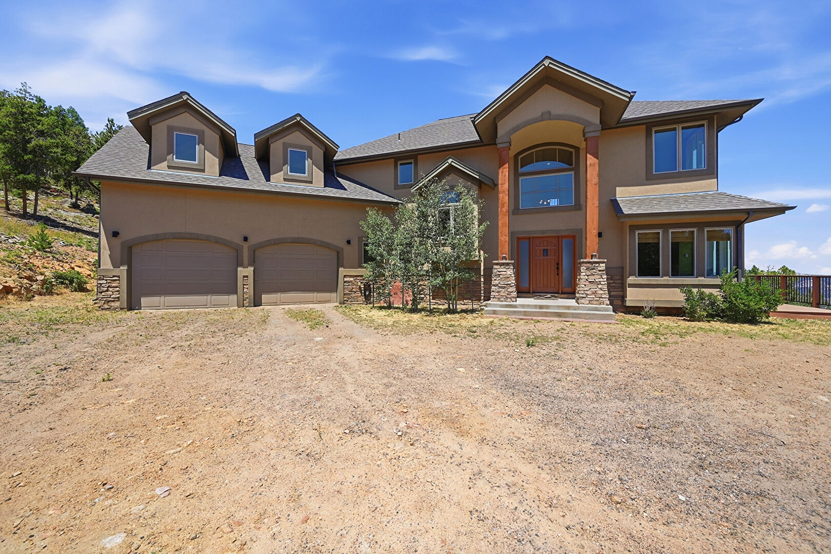 Front at 800 Divide View Drive, Golden, CO 80403, listed by Kathleen Nolan