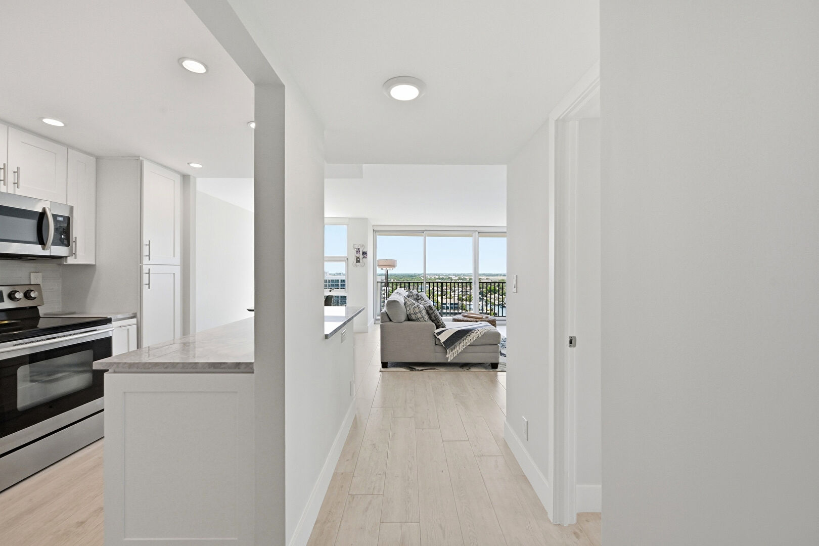 Foyer at 531 North Ocean Boulevard, 1601, Pompano Beach, FL 33062, listed by Rachael Barach