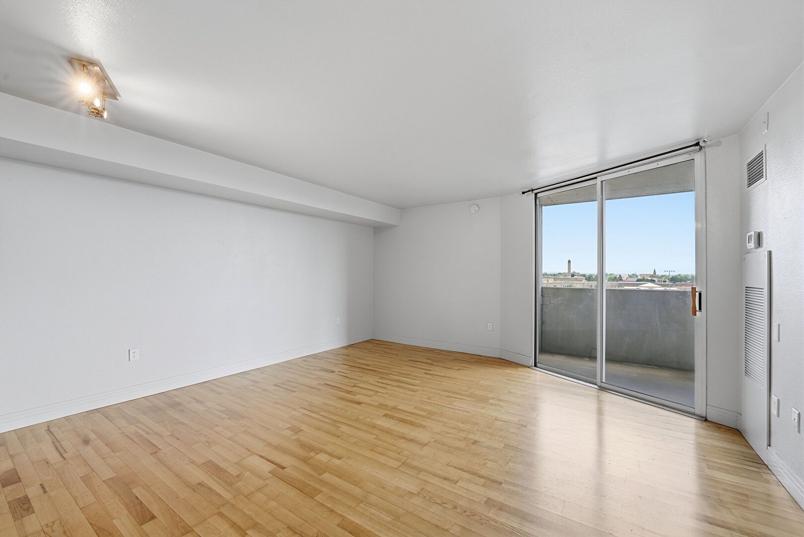 Living Room at 601 West 11th Avenue #714, Denver, CO 80204, listed by Taylor Haas