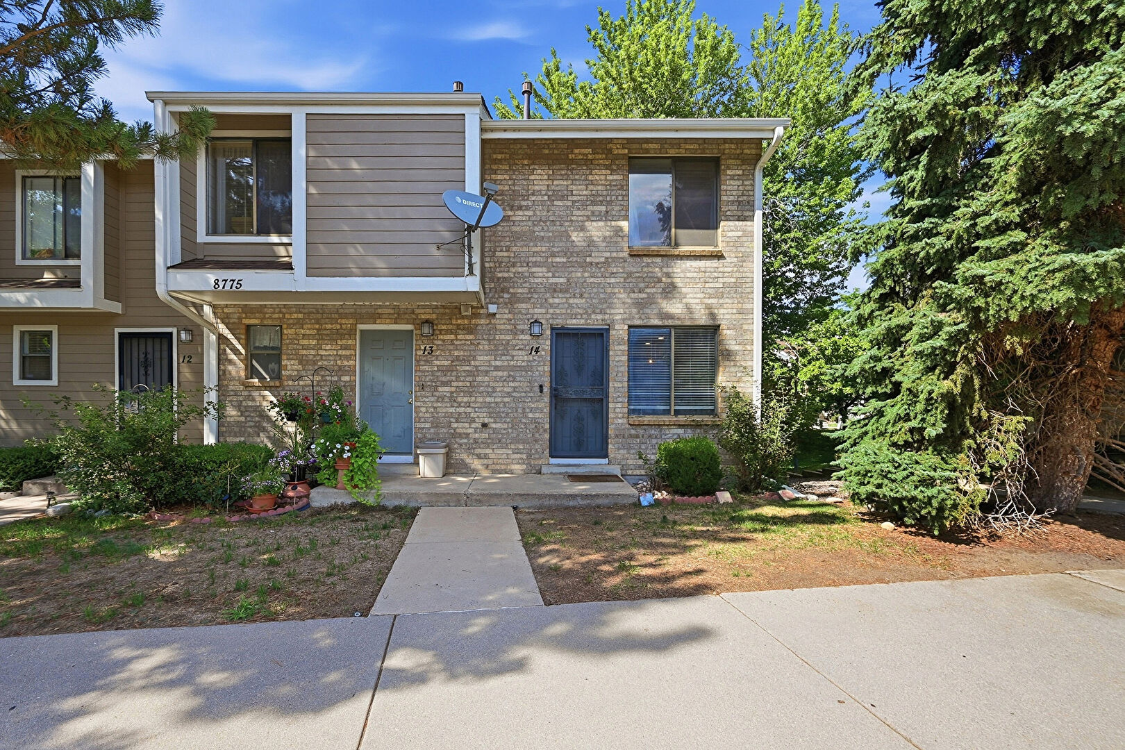 Front at 8775 West Cornell Avenue, Unit #14, Denver, CO 80227, listed by Cesar Pena