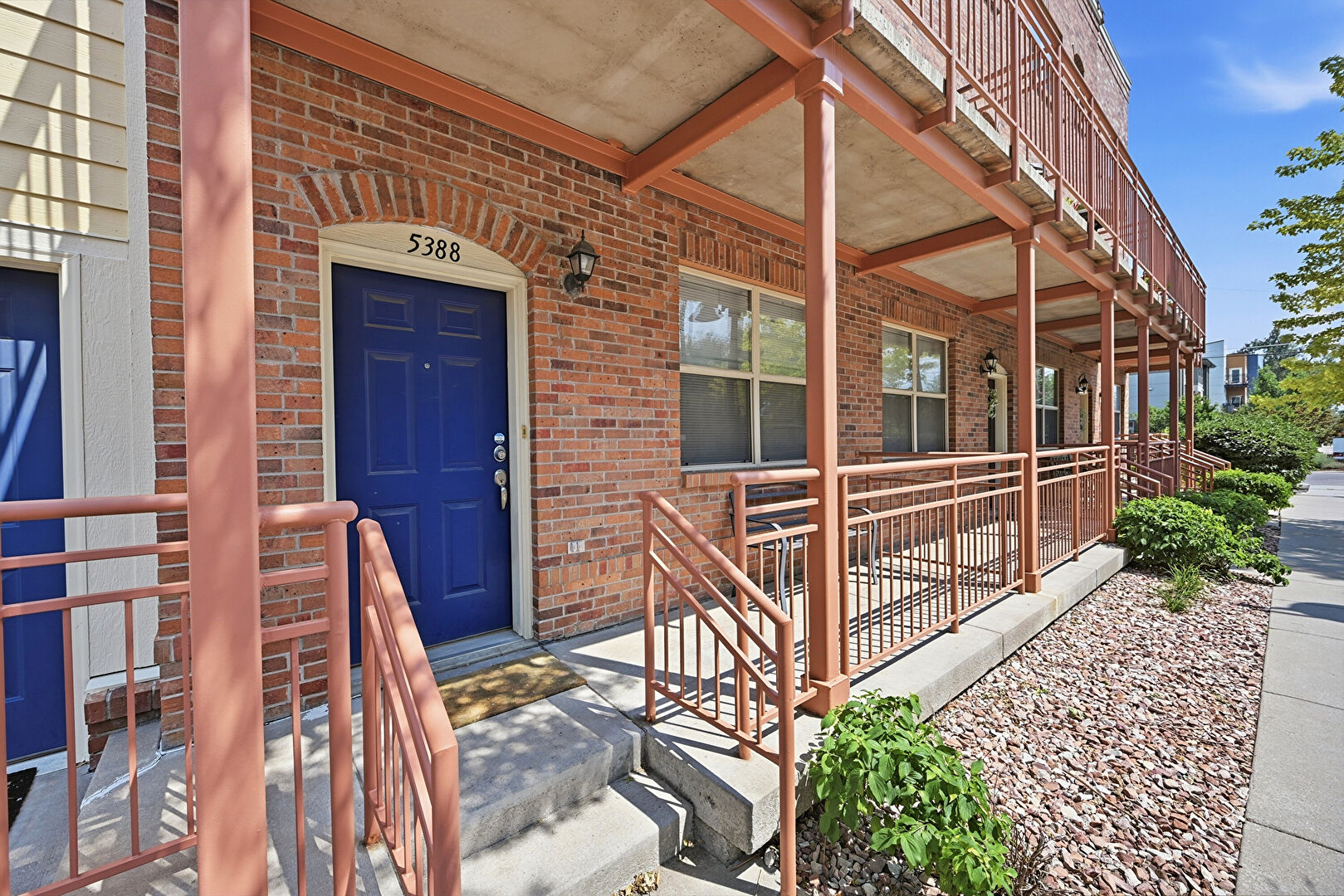 Exterior Entry at 5388 Allison Street, Arvada, CO 80002, listed by Taylor Haas