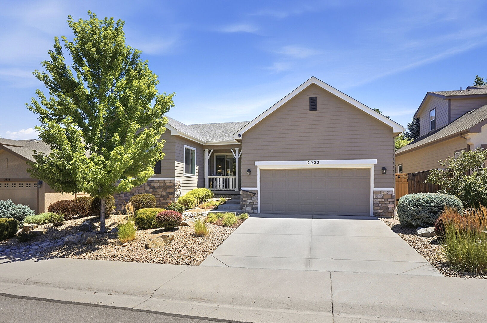 Front at 2922 Breezy Lane, Castle Rock, CO 80109, listed by Jodi Rae Randa, MLS ID: 6066997