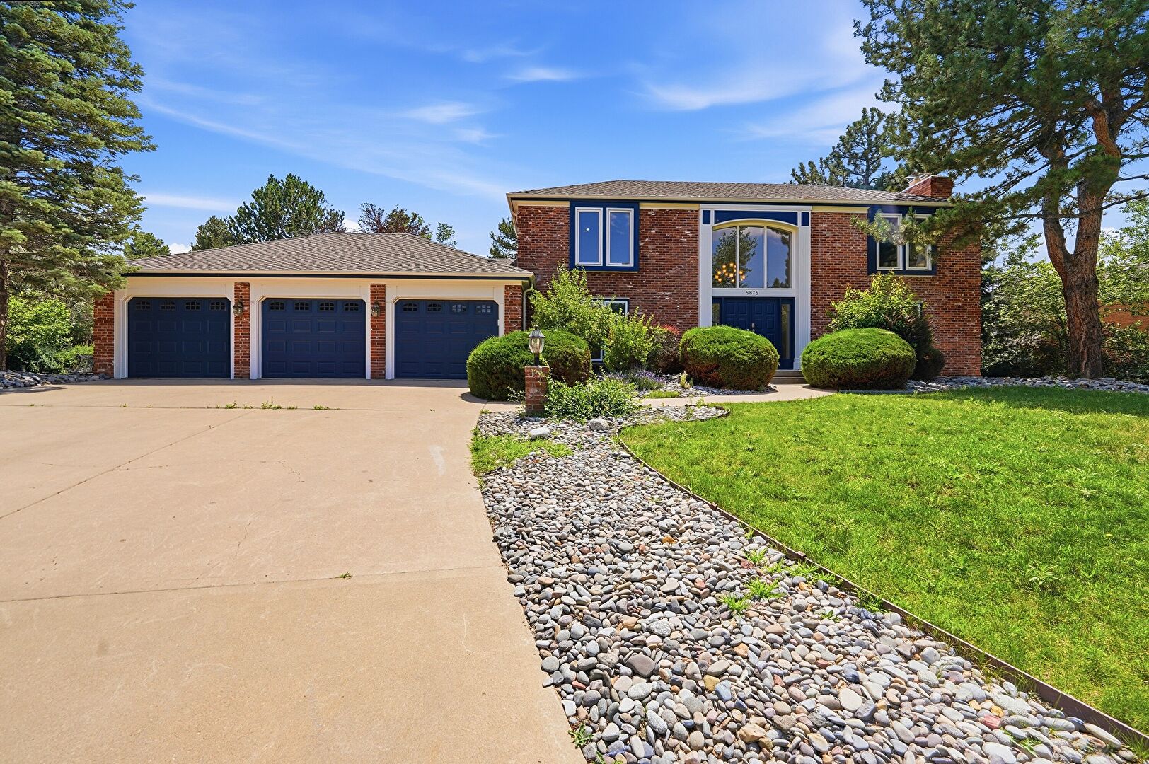 Front at 5875 South Goldsmith Place, Greenwood Village, CO 80111, listed by Jeff Manley