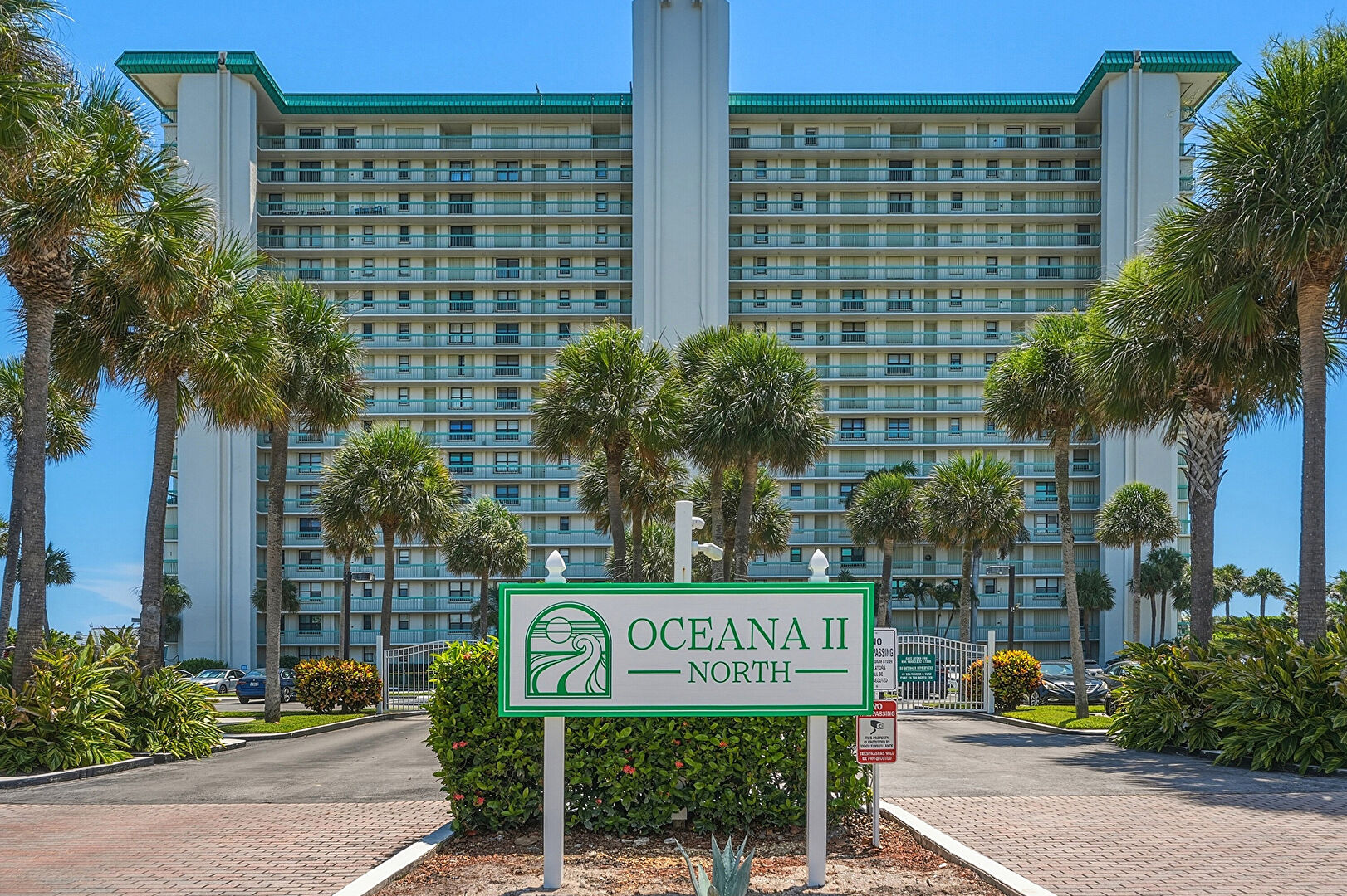 Community Sign at 9900 South Ocean Drive, Jensen Beach, FL 34957, listed by Jason M Coley