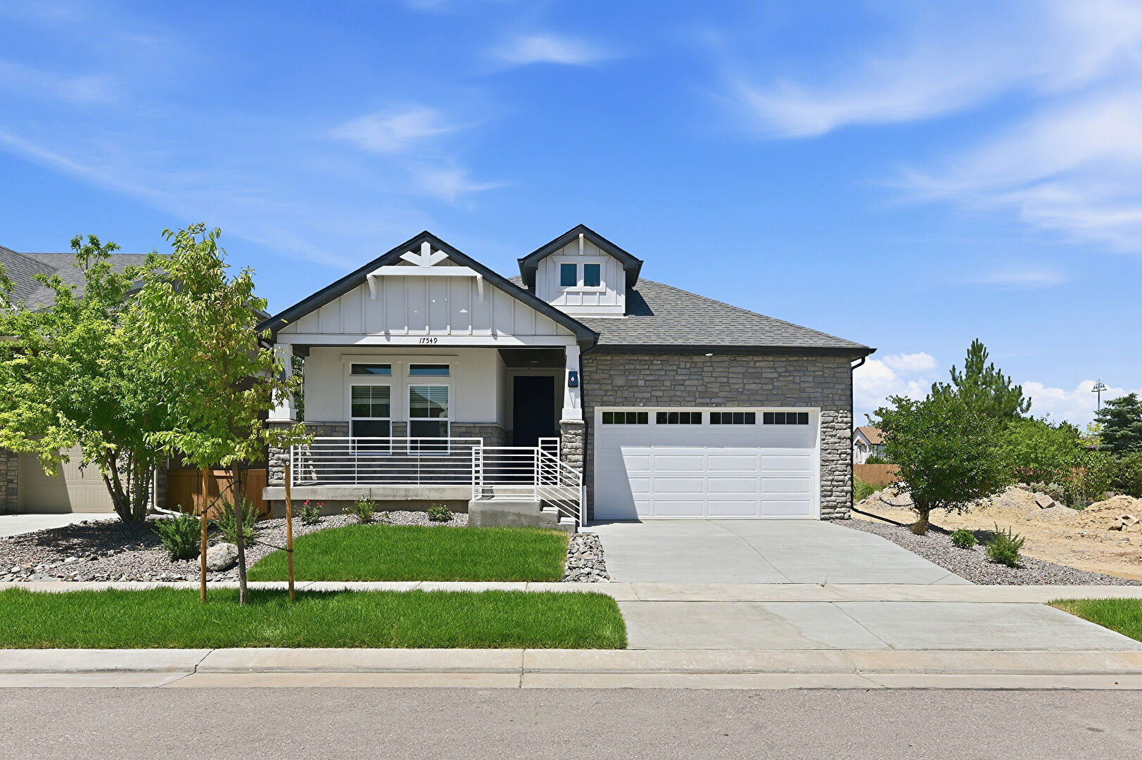 Front at 17549 East 103rd Drive, Commerce City, CO 80022, listed by Kristen White