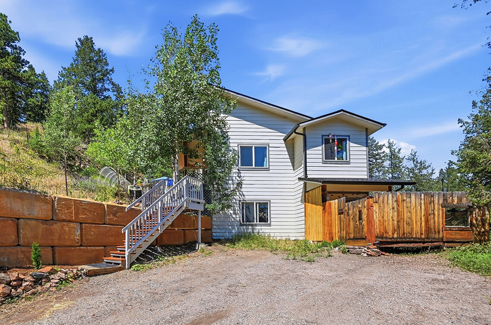 Front at 3477 Independence Trail, Kittredge, CO 80457, listed by Pandora & John Erlandson, MLS ID: 7301589