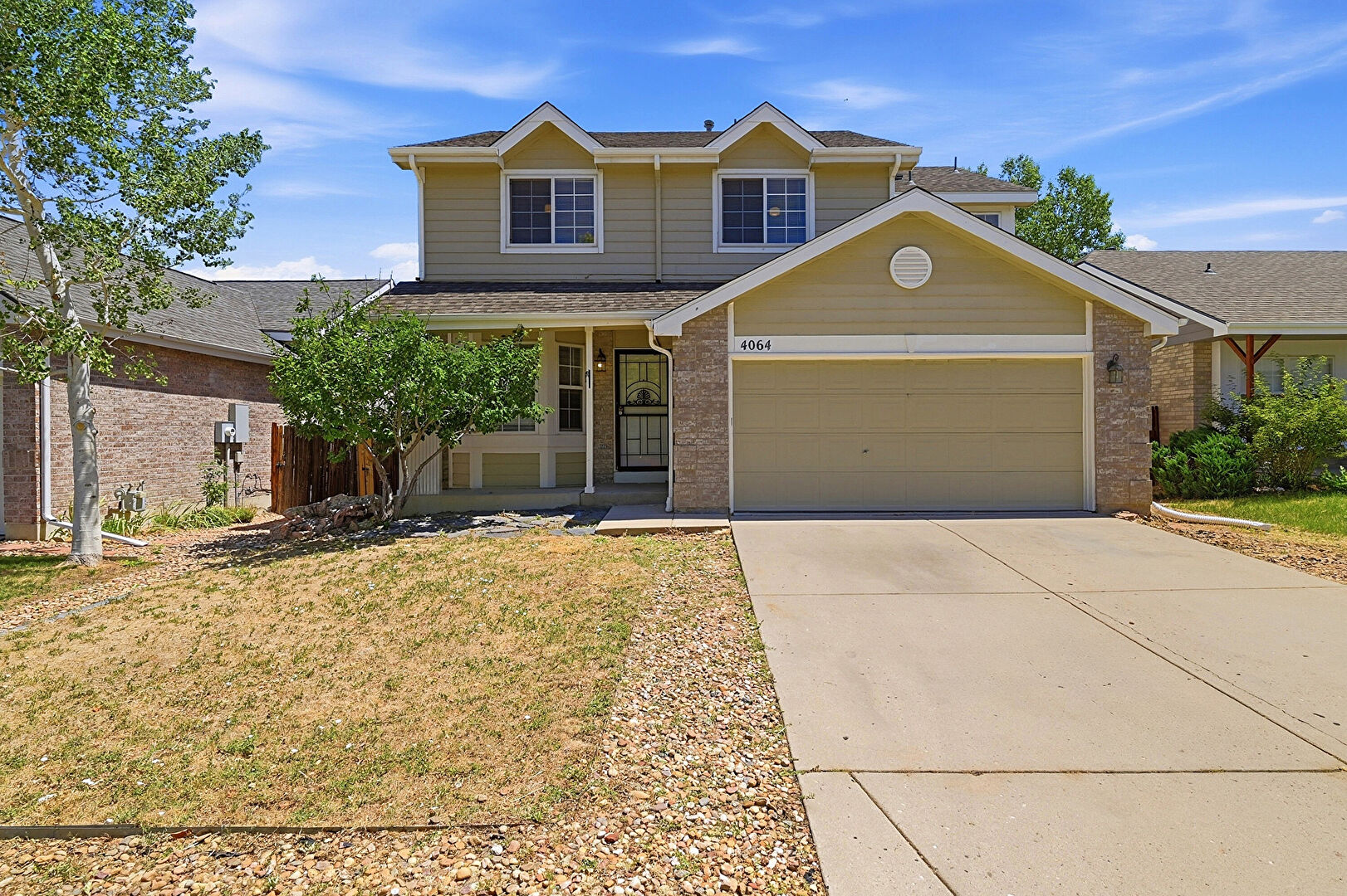 Front at 4064 S Himalaya Way , Aurora, CO 80013, listed by Jessica Kuhn