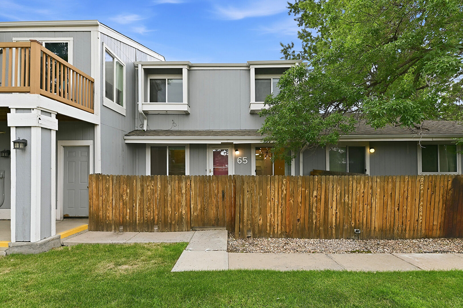 Front at 2557 South Dover Street, Lakewood, CO 80227, listed by Taylor Haas