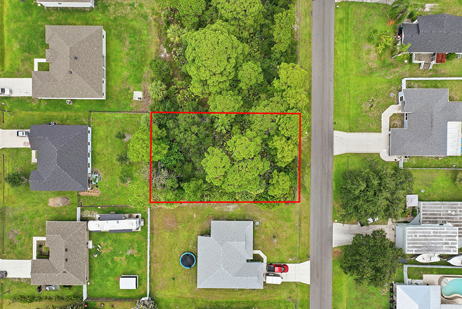 Aerial View at 3532 Southwest Carmody Street, Port St. Lucie, FL 34953, listed by Joan (Joni) Tabano