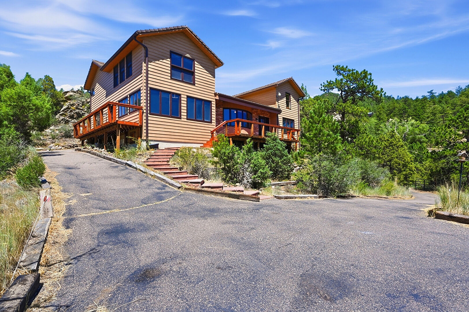 Front at 2415 Douglas Mountain Drive, Golden, CO 80403, listed by Bill Davis, MLS ID: 6892969