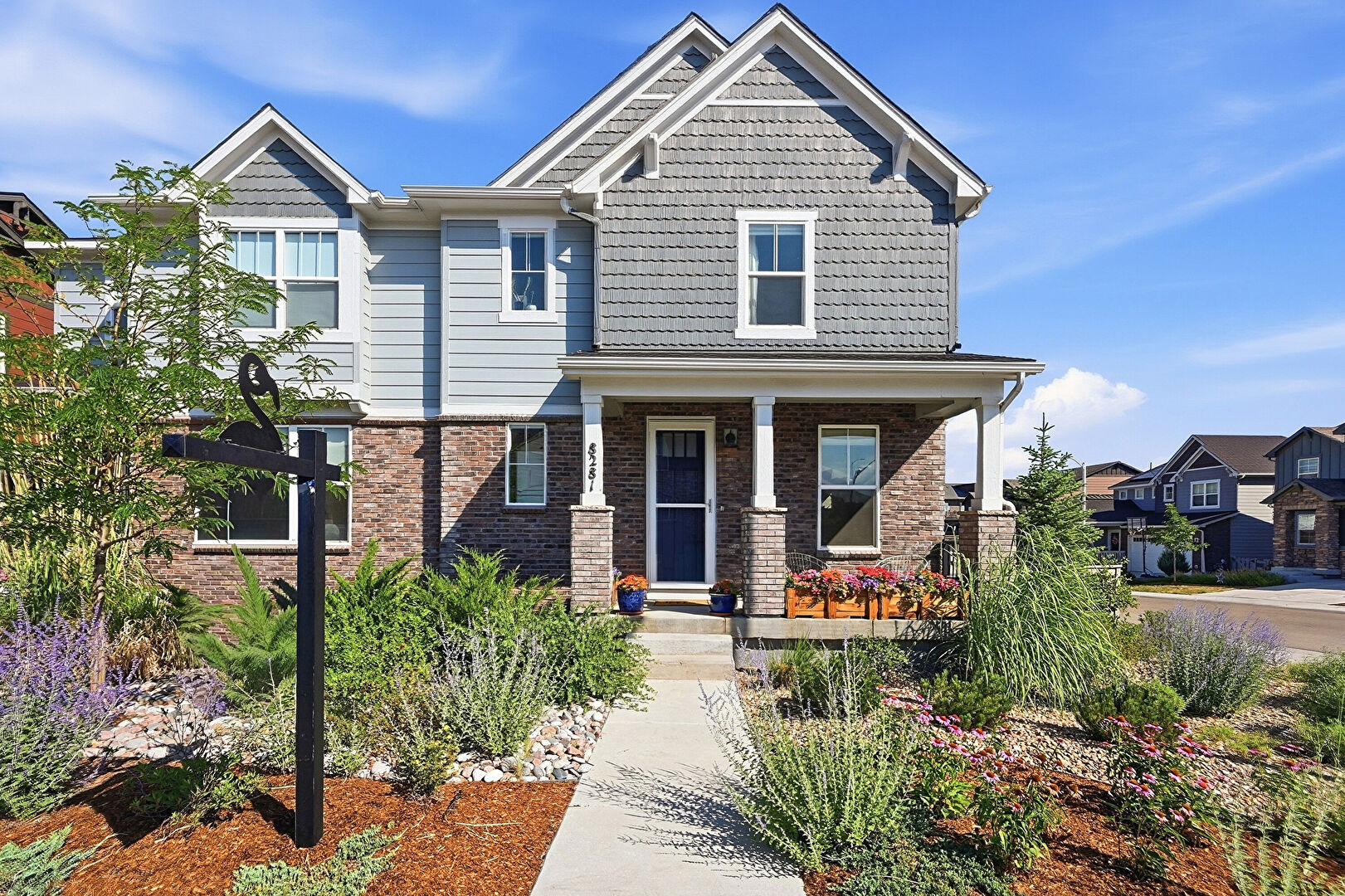 Front at 8281 Hunts Peak Street, Littleton, CO 80125, listed by Ian Leprino