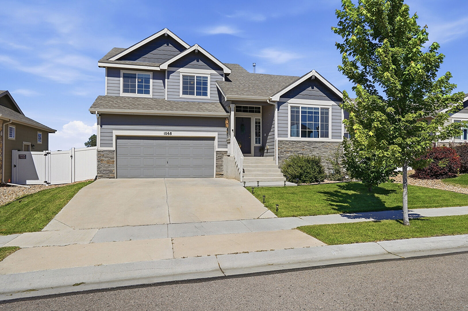 Front at 1068 mt. oxford ave, Severance, CO 80550, listed by Ryann Muir