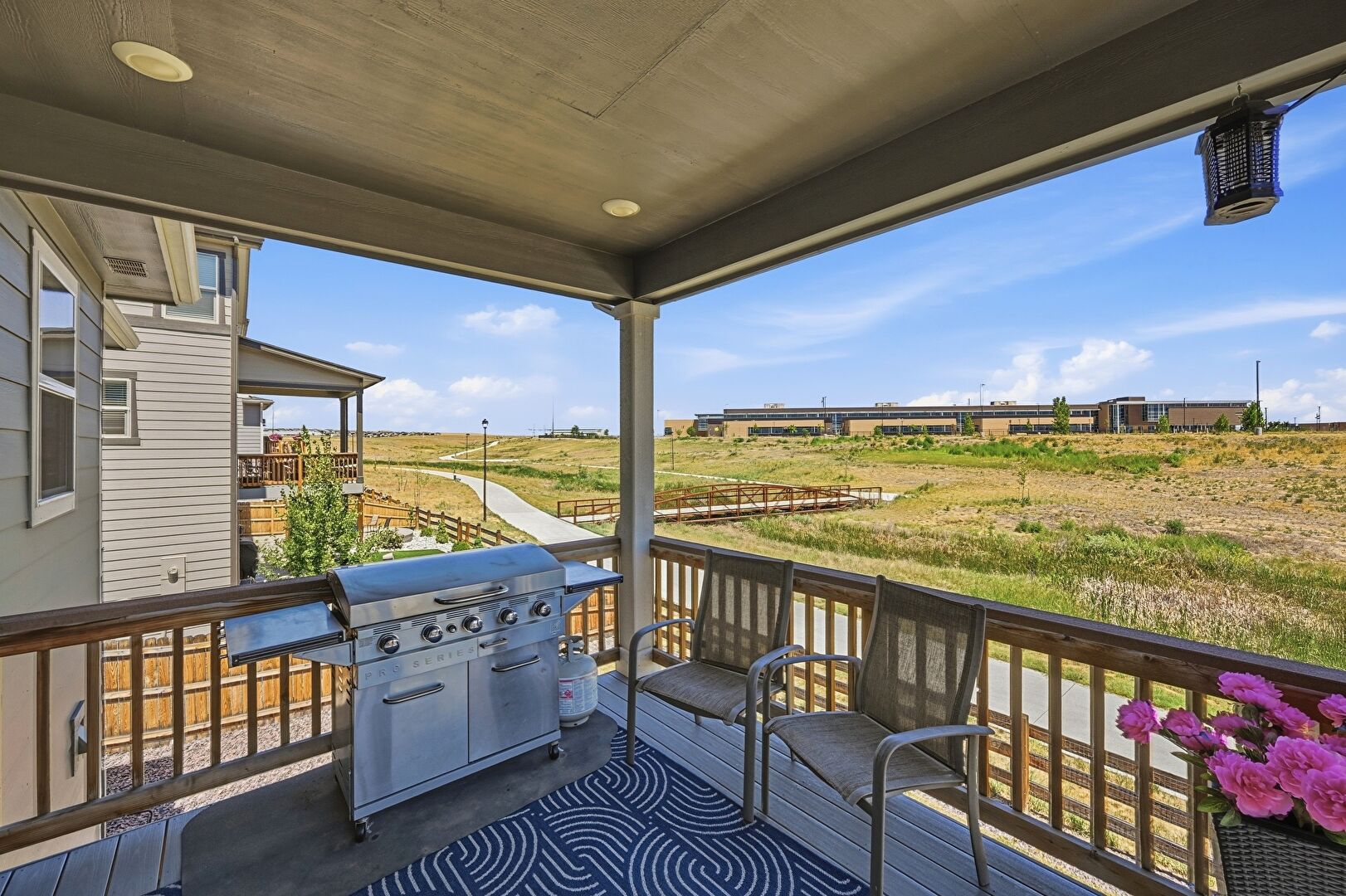 Deck at 13364 Xanthia Court, Thornton, CO 80602, listed by Dylan Lario, MLS ID: 1765709