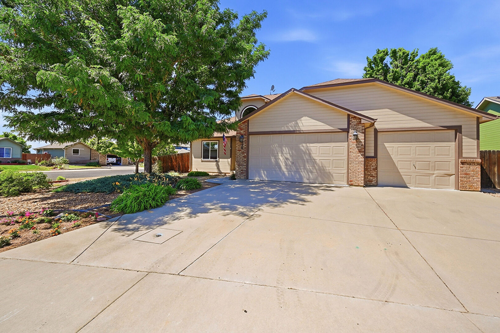 Front at 120 Plowshare Lane, Platteville, CO 80651, listed by Paul Deakin