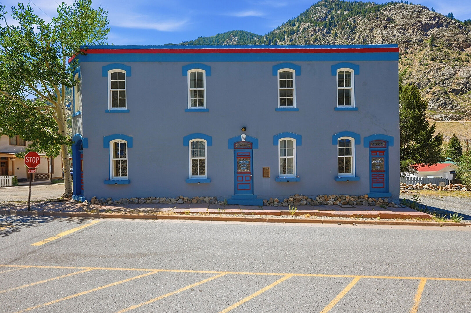 Front at 401 Rose Street, Unit #2, Georgetown, CO 80444, listed by Sandra Bosworth