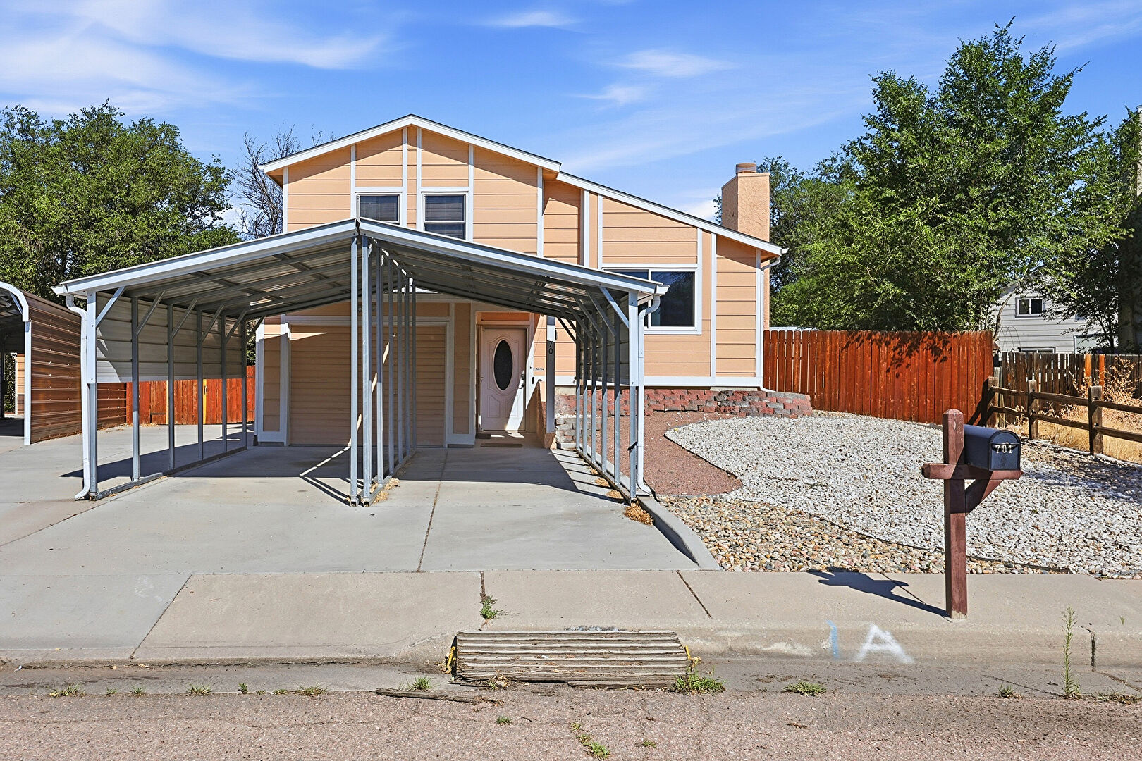 Front at 701 Autumn Place, Fountain, CO 80817, listed by Taylor Haas