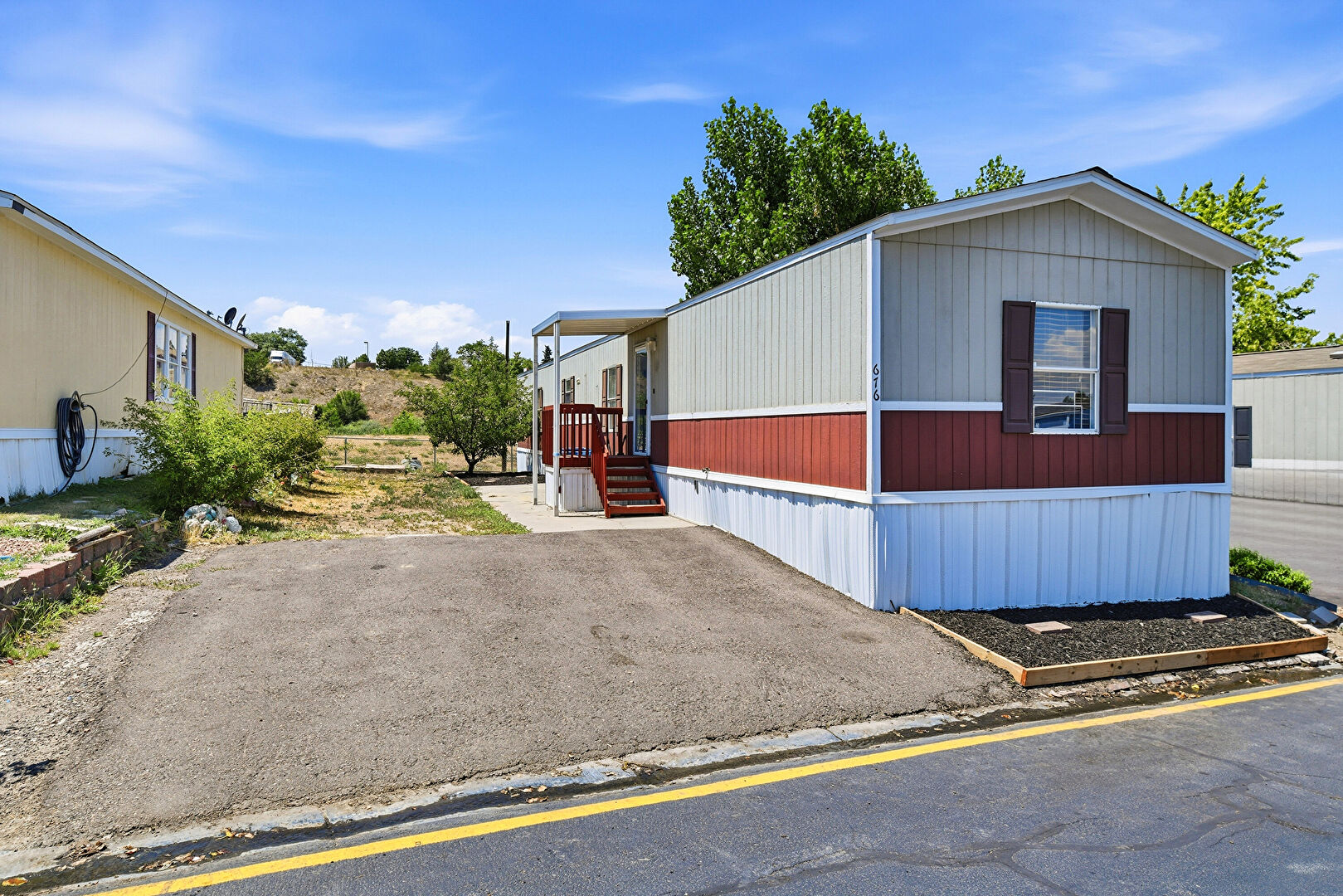 Front at 9400 North Elm Court, 676, Denver, CO 80260, listed by Chrissa Hartle
