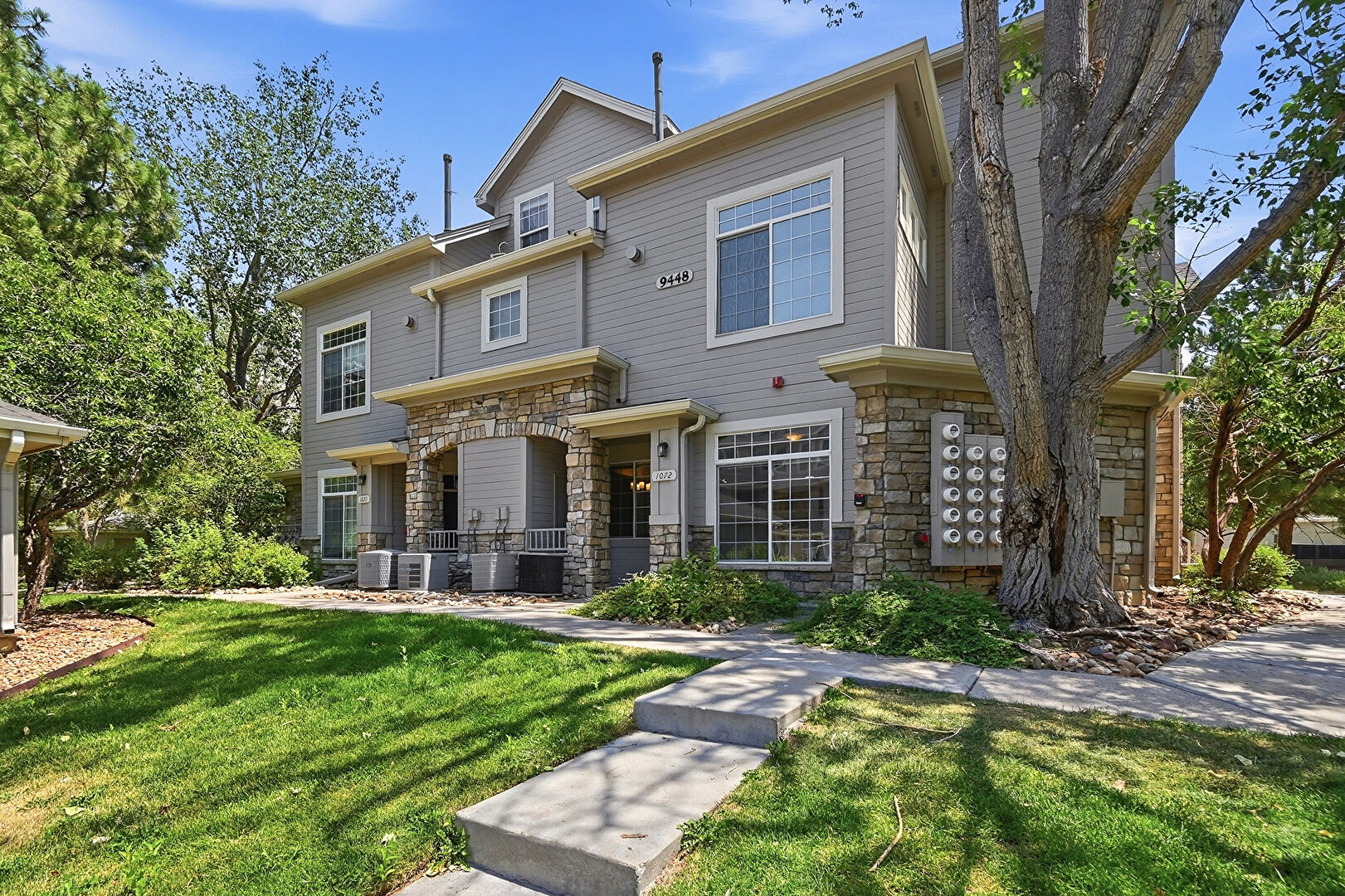 Front at 9448 East Florida Avenue #1072, Denver, CO 80247, listed by Taylor Haas