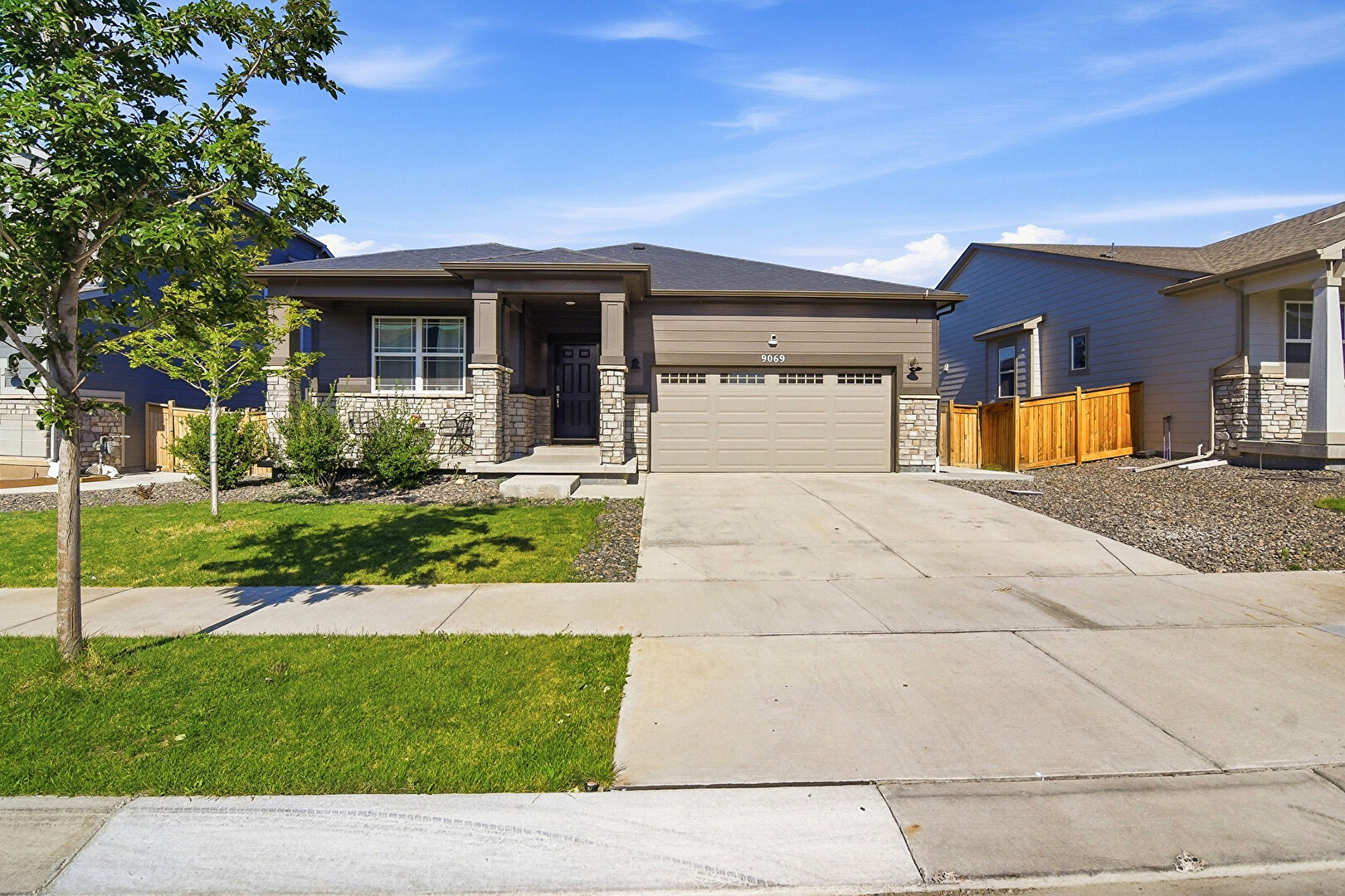 Front at 9069 Sedalia Street, Commerce City, CO 80022, listed by Idalia Padilla