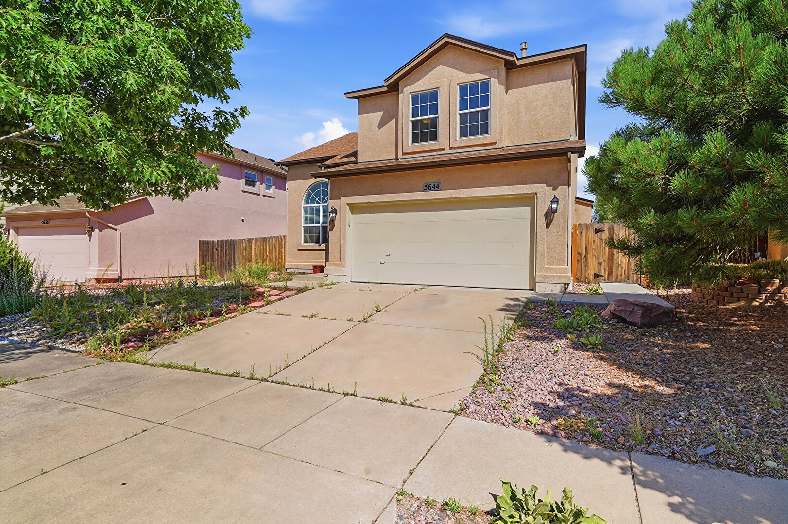 Front at 5644 Mountain Garland Drive, Colorado Springs, CO 80923, listed by Taylor Haas