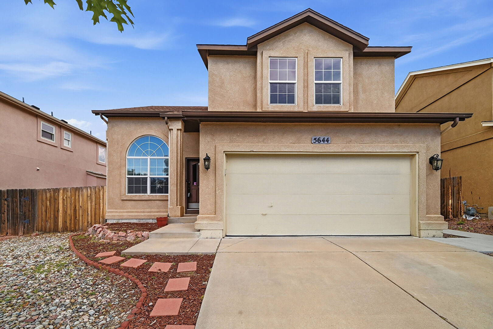Front at 5644 Mountain Garland Drive, Colorado Springs, CO 80923, listed by Taylor Haas