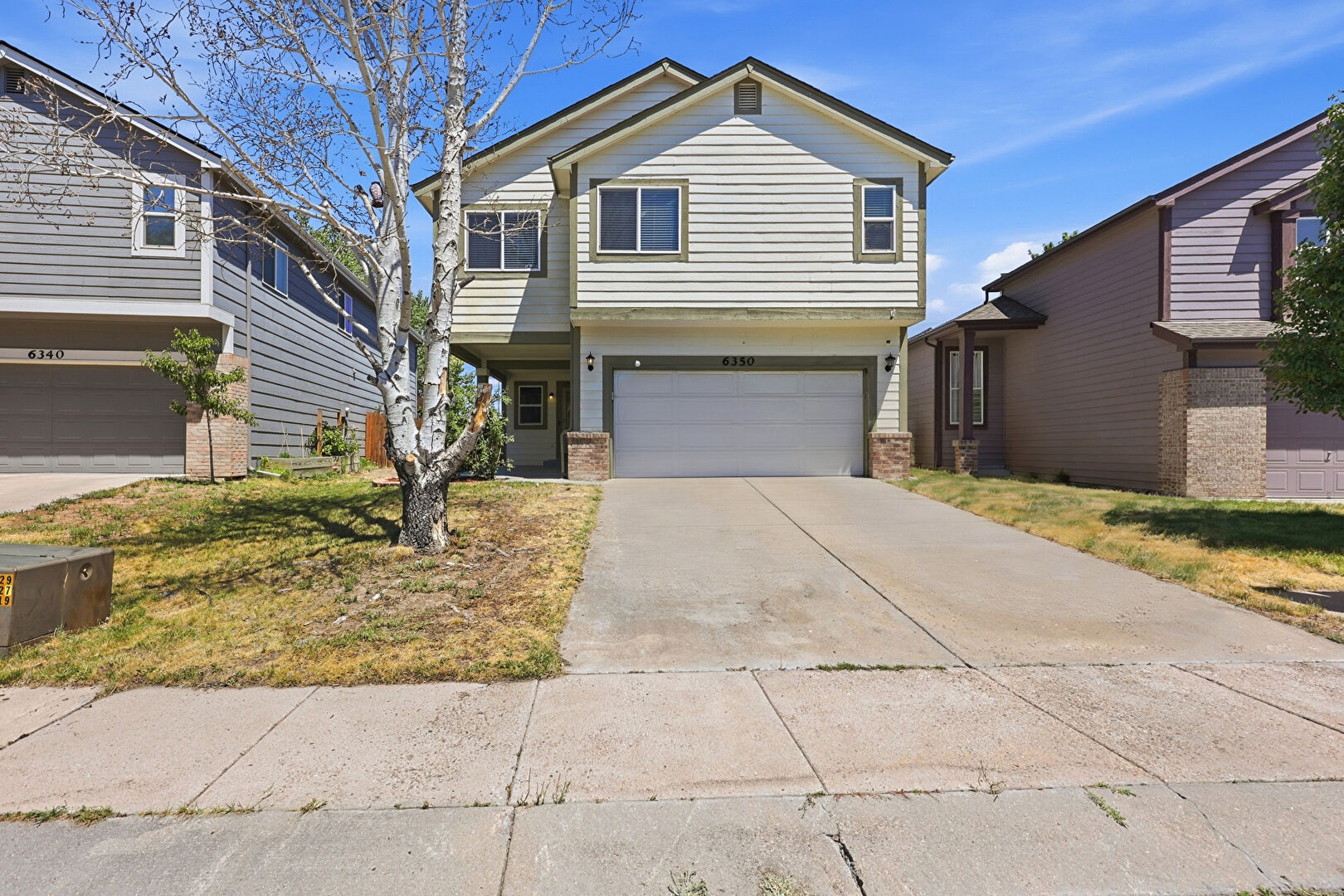Front at 6350 Emma Lane, Colorado Springs, CO 80922, listed by Jenny Daniels