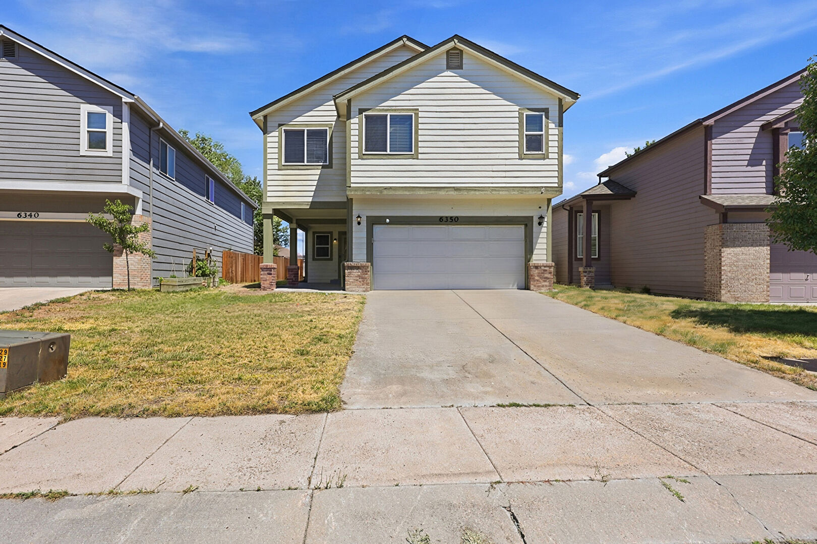 Front at 6350 Emma Lane, Colorado Springs, CO 80922, listed by Jenny Daniels
