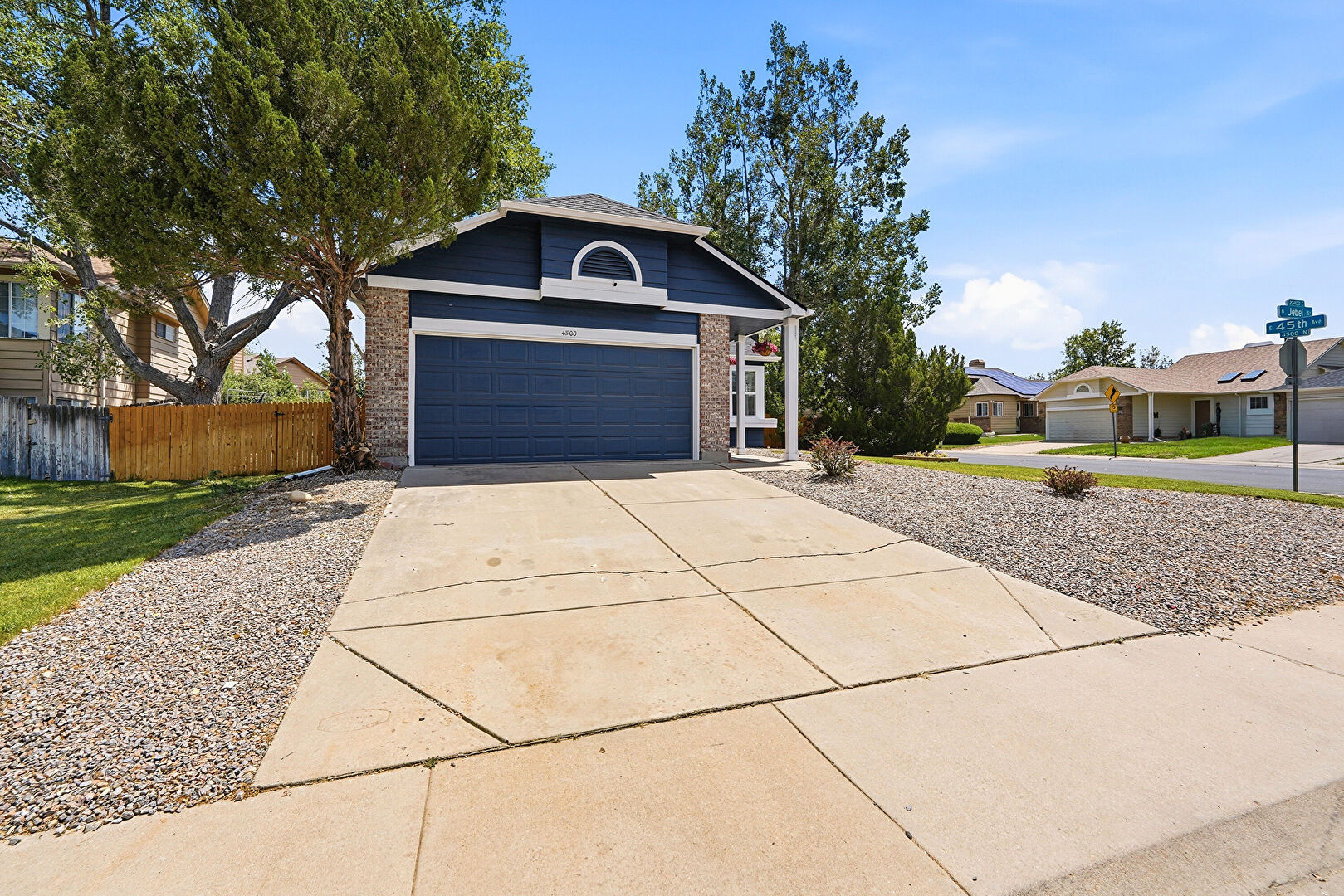 Front at 4500 Jebel Street, Denver, CO 80249, listed by Magali Fredrick