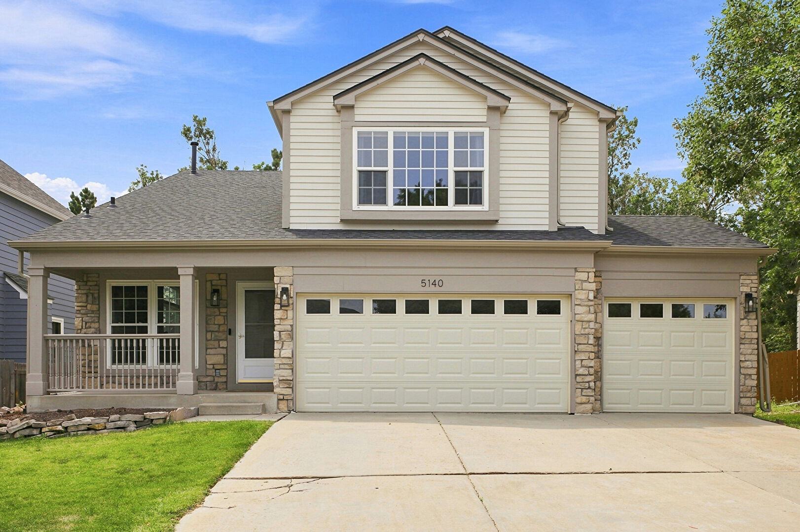 Front at 5140 East Hanover Place, Castle Rock, CO 80104, listed by Andrew Livingston