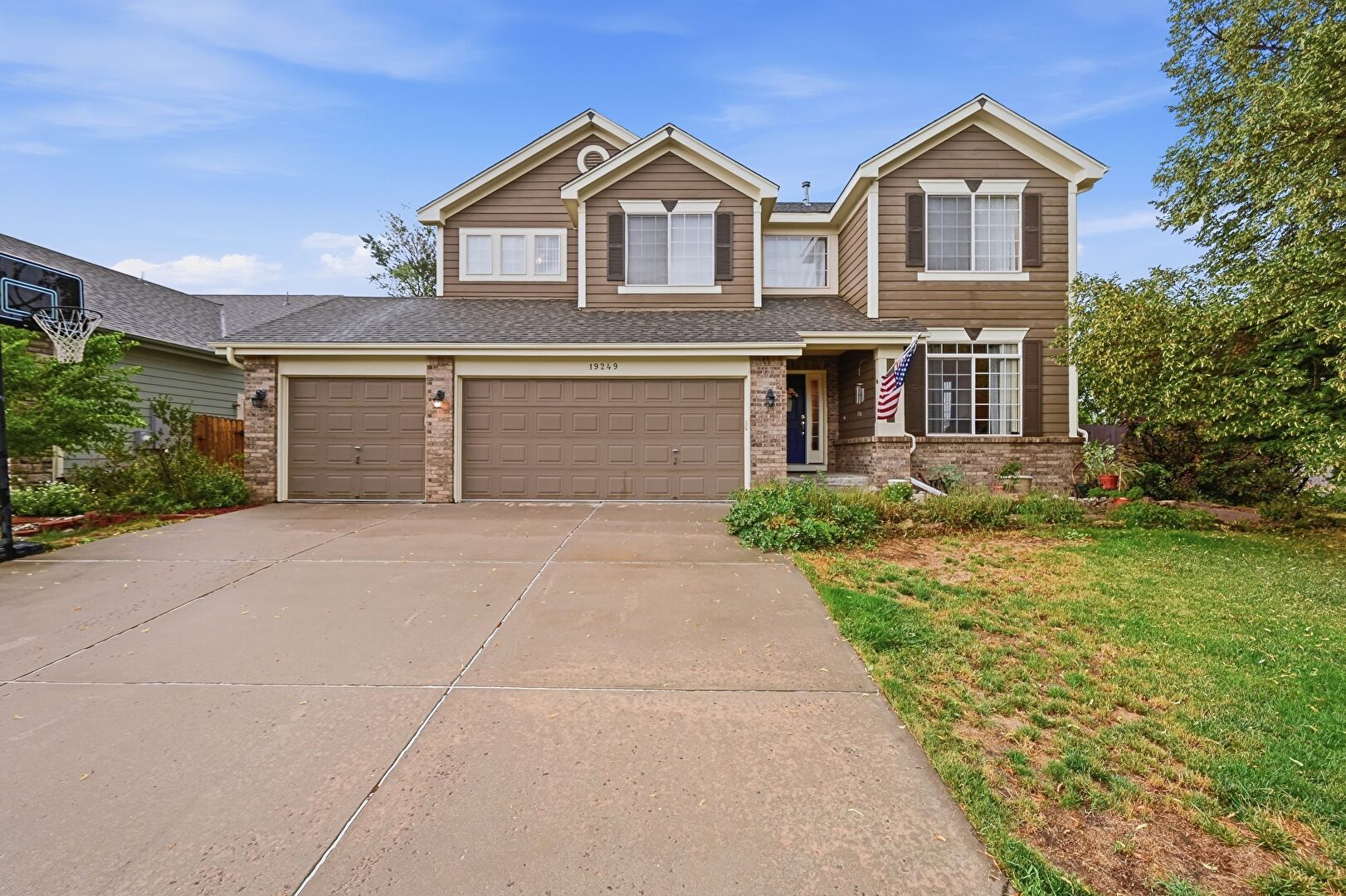 19249 East Downy Creek Place, Parker, CO 80134, listed by Meg Bente, MLS ID: 1602654