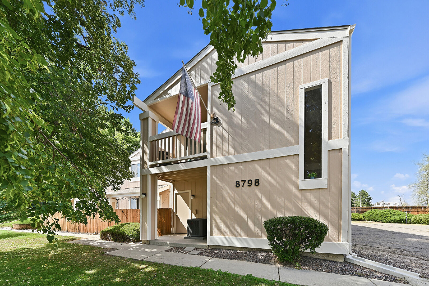 Front at 8798 Chase Drive, Arvada, CO 80003, listed by Larina McClain