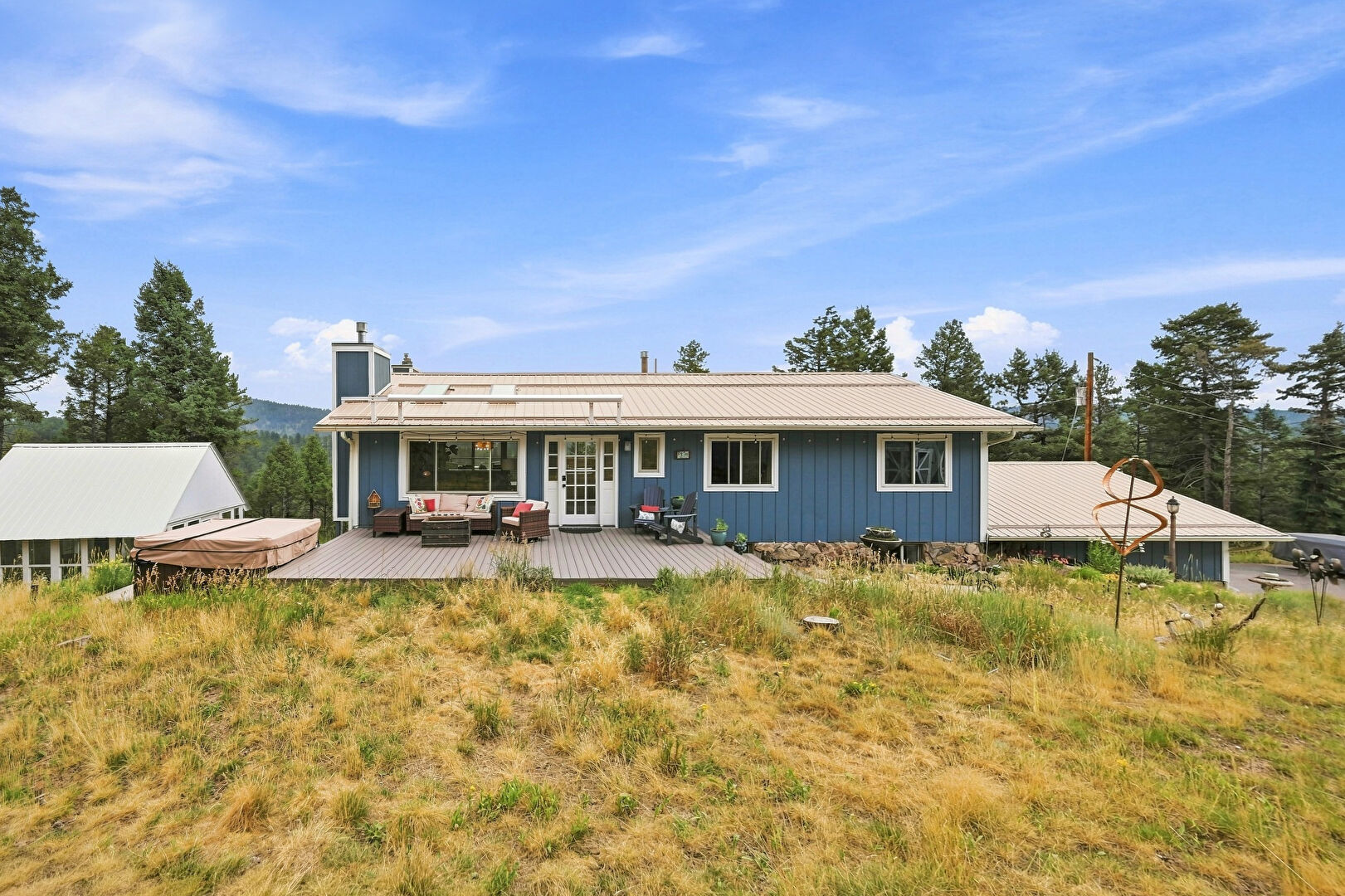 Front at 24877 Red Cloud Drive, Conifer, CO 80433, listed by Jodi Dolph, MLS ID: 5331006