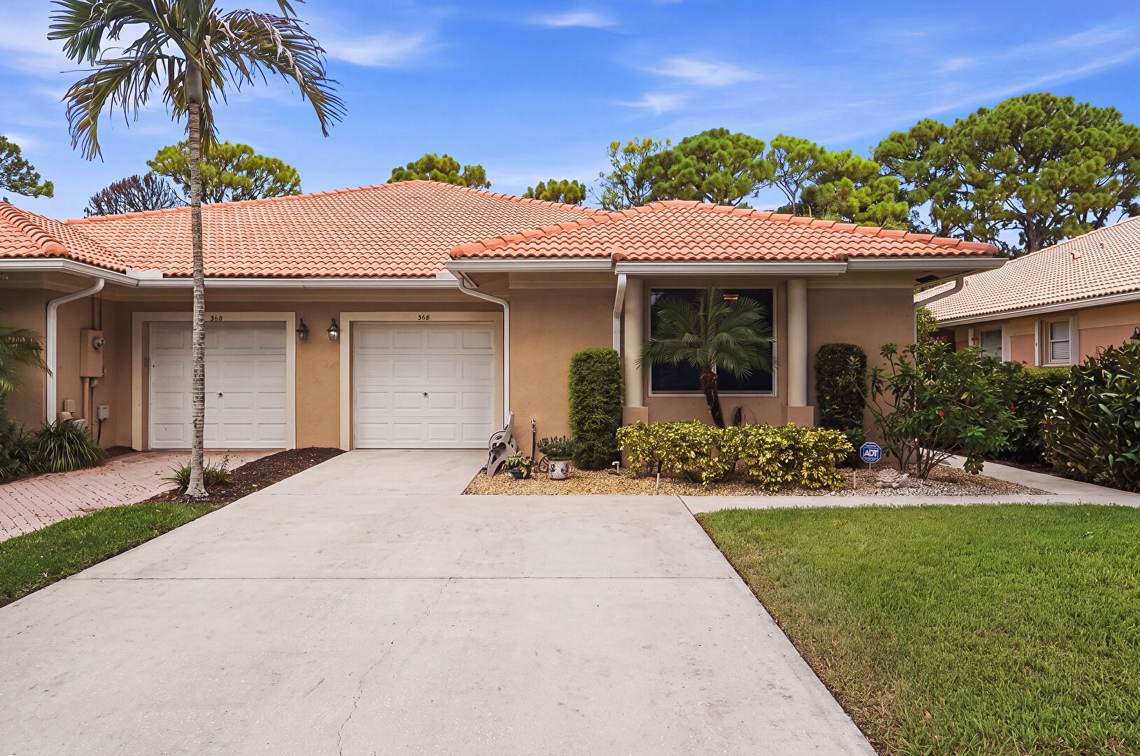 Front at 368 West Coral Trace Circle, Delray Beach, FL 33445, listed by Terry Federighe