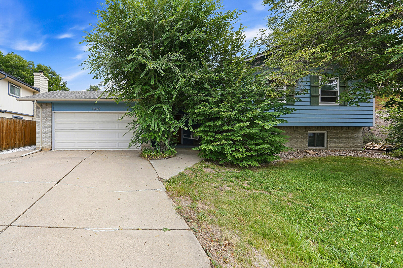 Front at 12822 Clermont Street, Thornton, CO 80241, listed by Taylor Haas