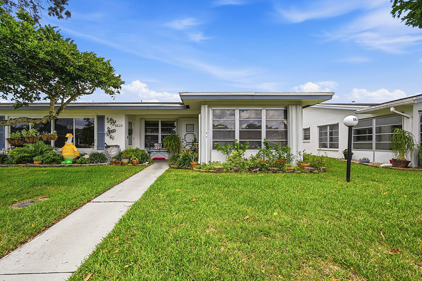 Front at 8621 Northwest 10th Street, D105, Plantation, FL 33322, listed by Nikki Hanna
