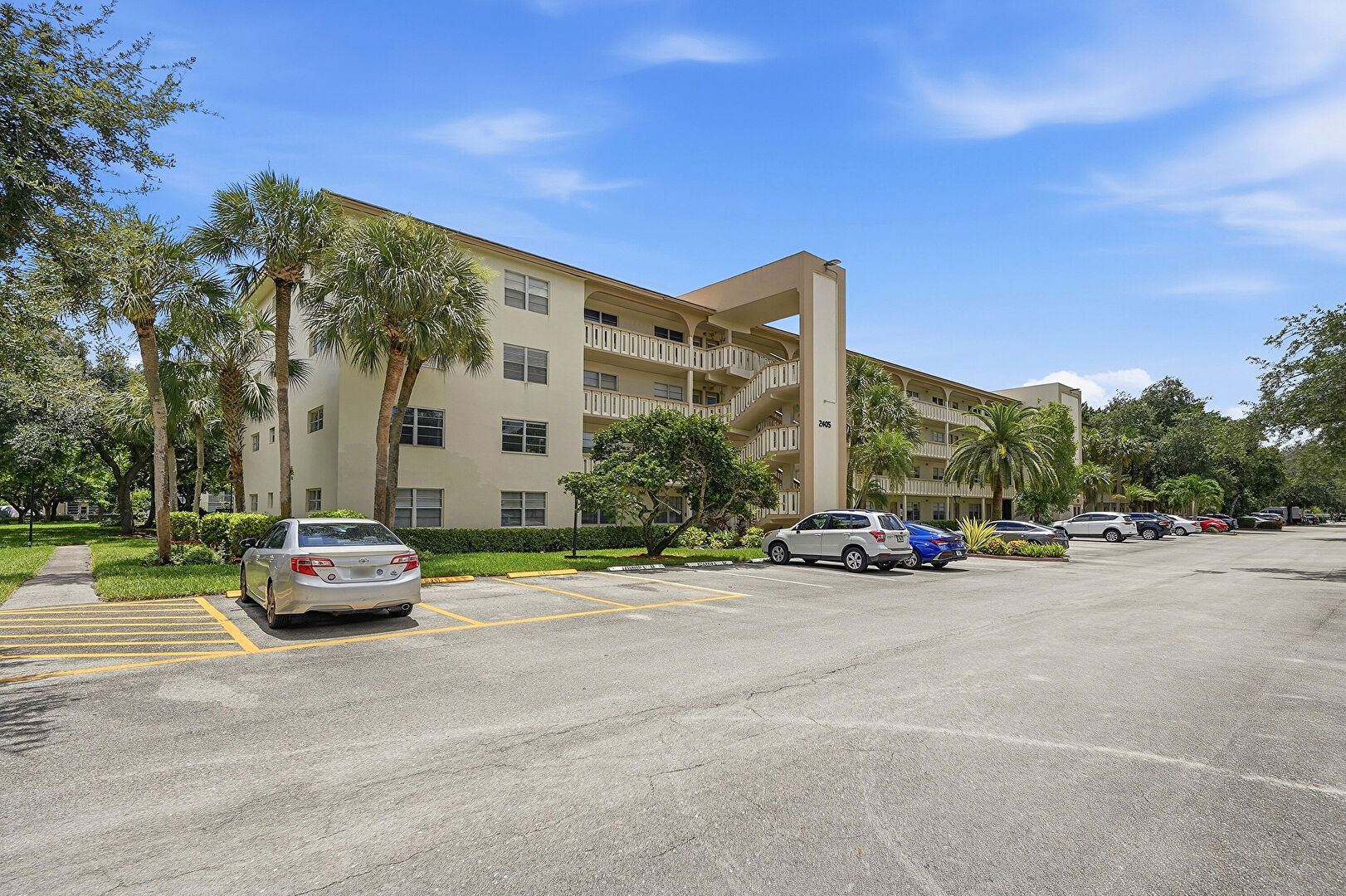 Front at 2405 Antigua Circle, L1, Coconut Creek, FL 33066, listed by Stephanie Taylor