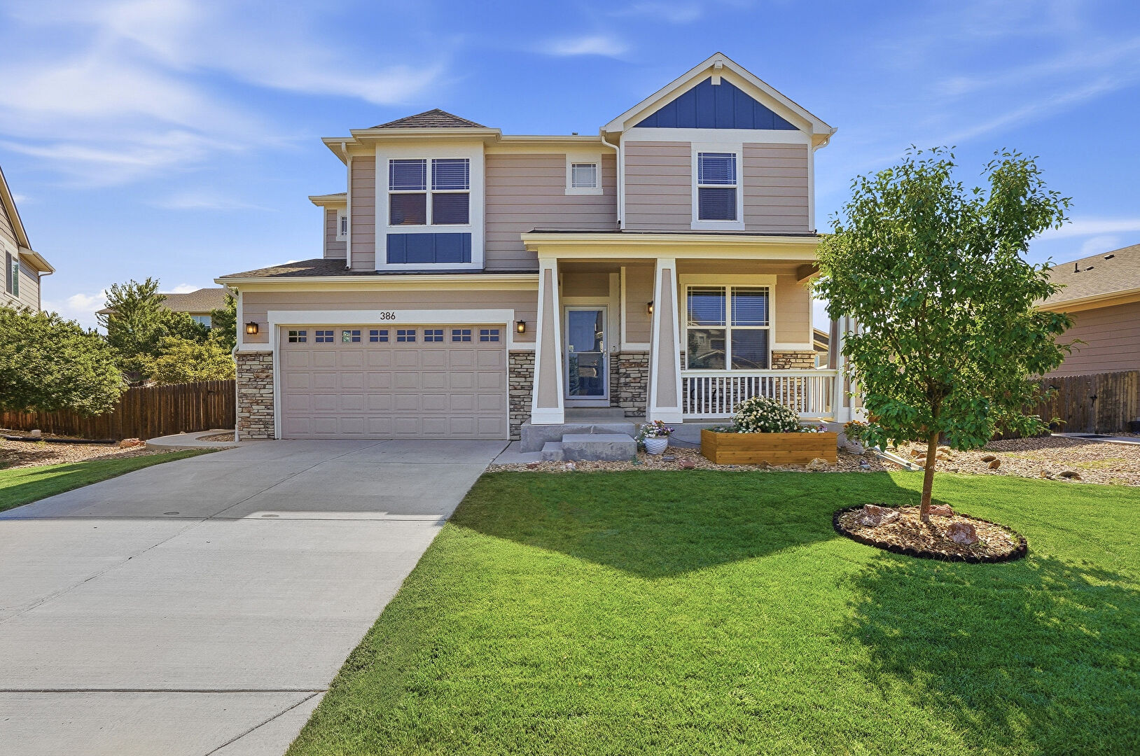 Front at 386 Matsuno Street, Brighton, CO 80601, listed by Erin Carlson, MLS ID: 8515993