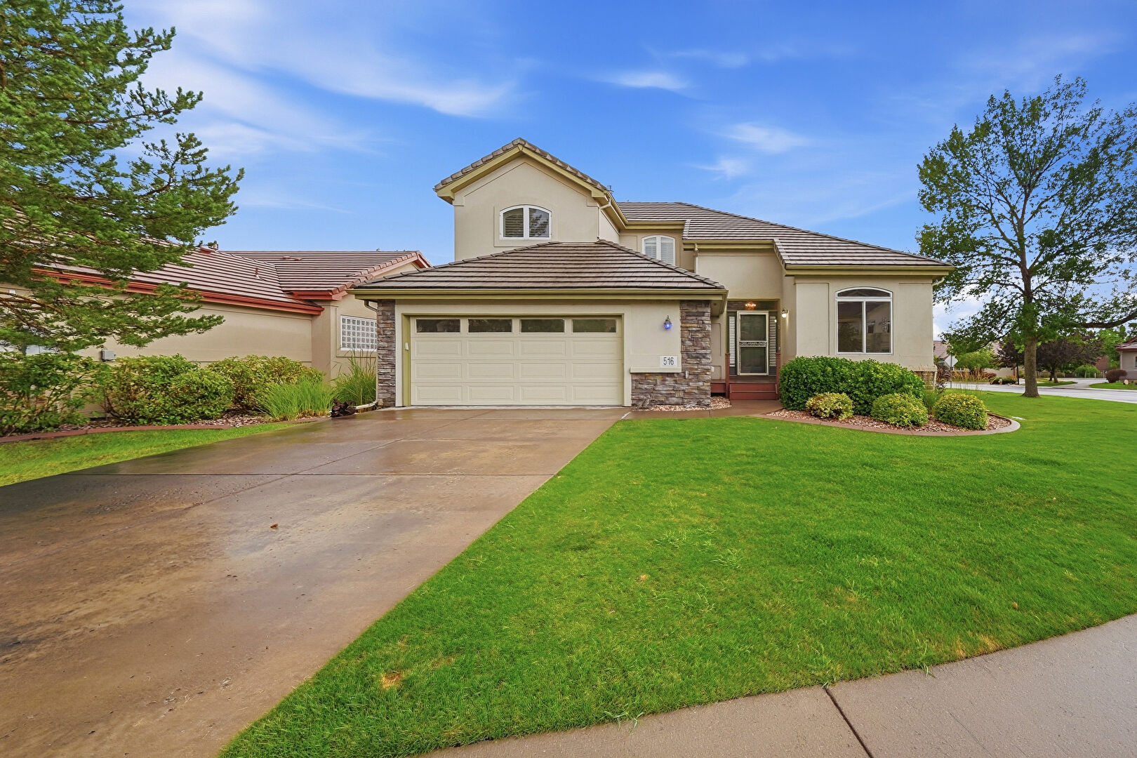 Front at 516 Mariana Pointe Drive, Loveland, CO 80537, listed by Nick Papantonakis