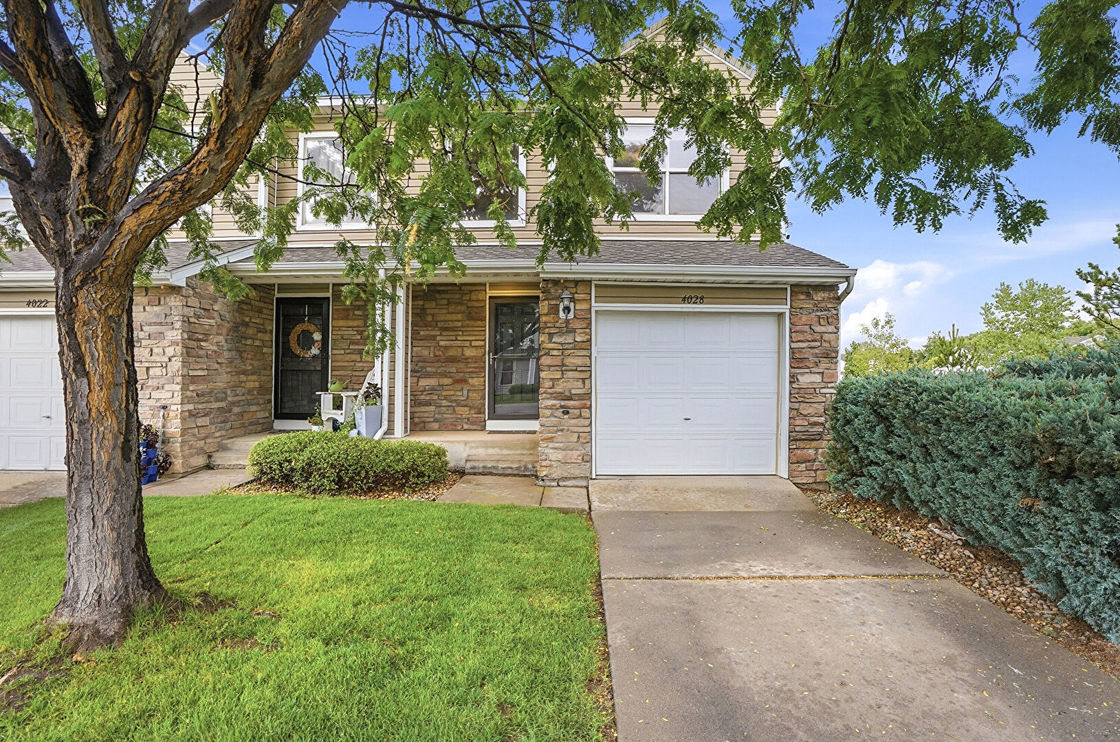 Front at 4028 3 Bridges Court, Loveland, CO 80538, listed by Taylor Haas