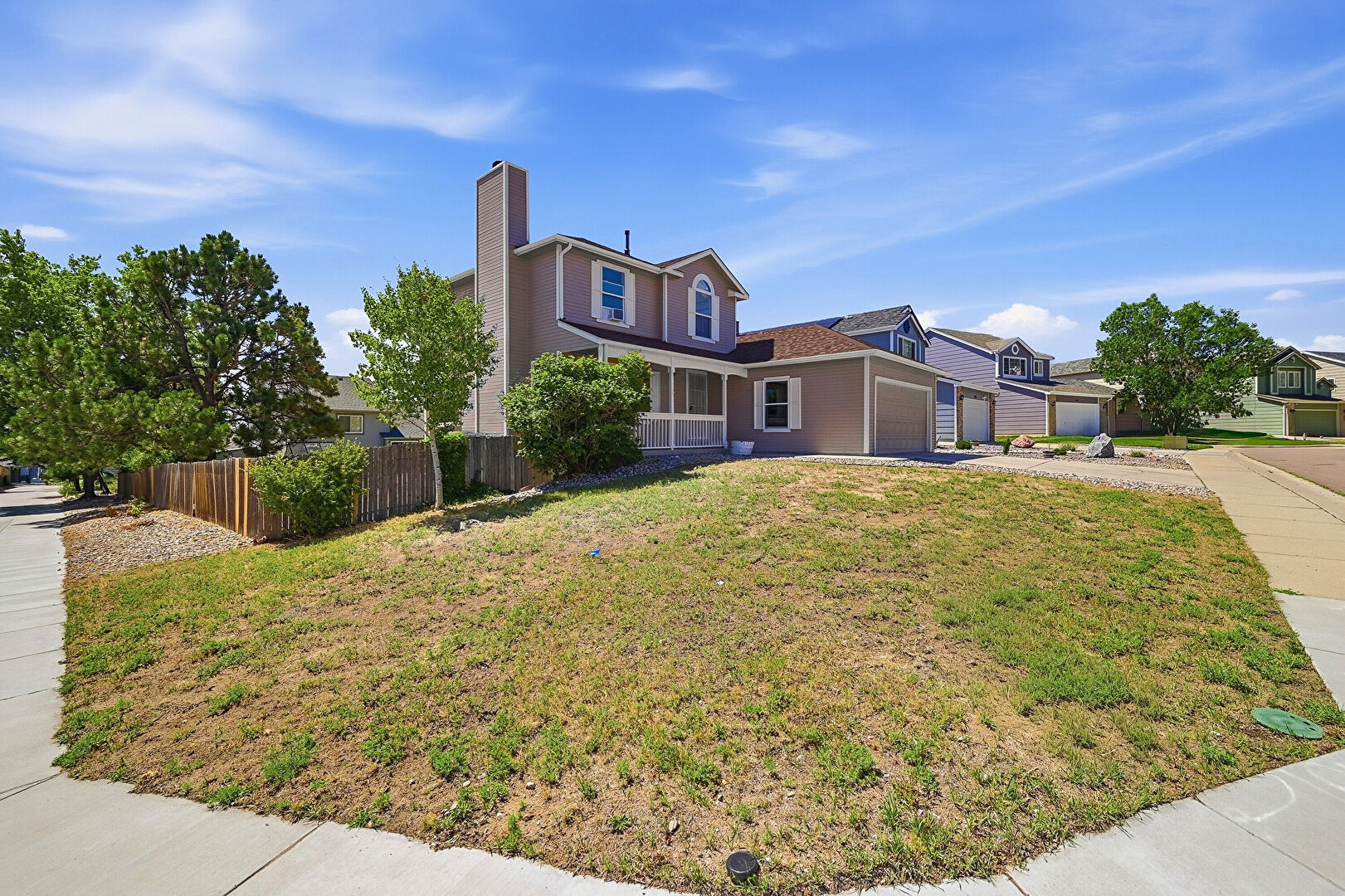 Front at 4385 Basswood Drive, Colorado Springs, CO 80920, listed by Bryan A Smith